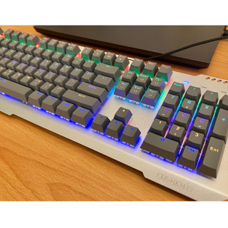 FOXXRAY FXR-HKM-19 銀翼戰狐機械電競鍵盤 6彩背光 青軸