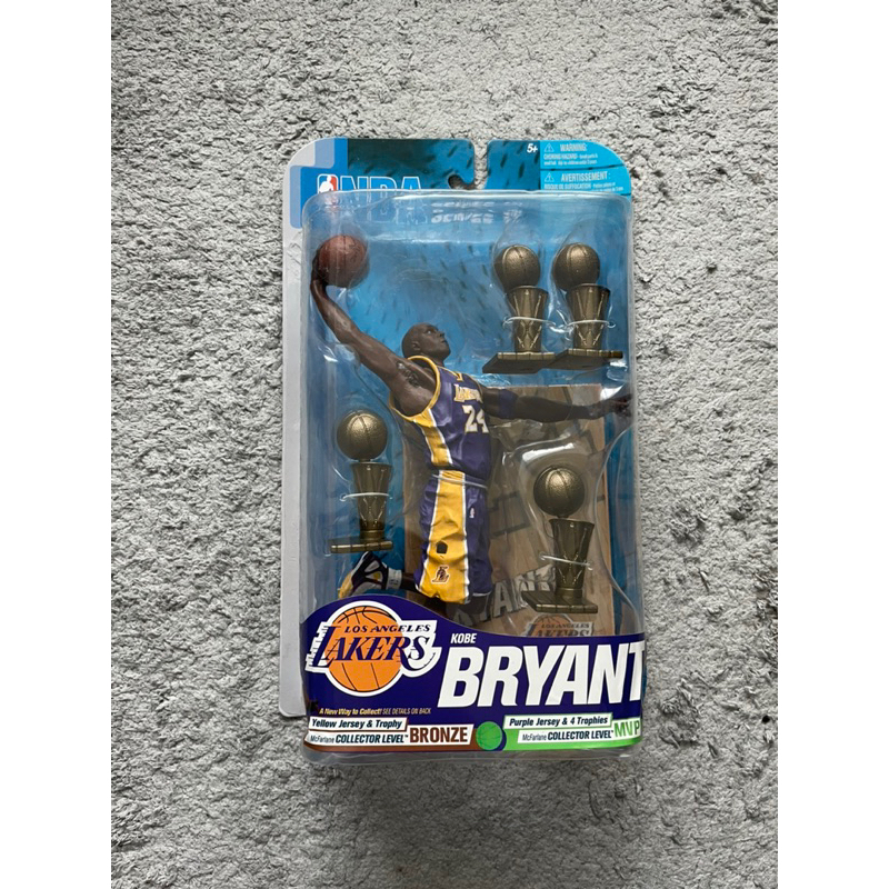 Mcfarlane麥法蘭 Kobe Bryant 限量版本 冠軍 金杯 公仔玩具收藏 24 Nike mamba 湖人