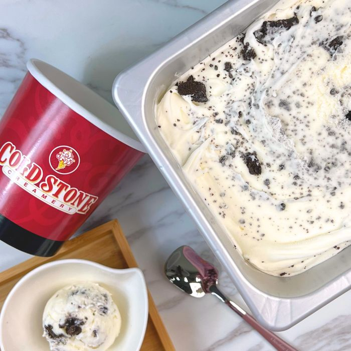 【預購】Cold Stone 酷聖石冰淇淋 香奶OREO 盒裝4公升