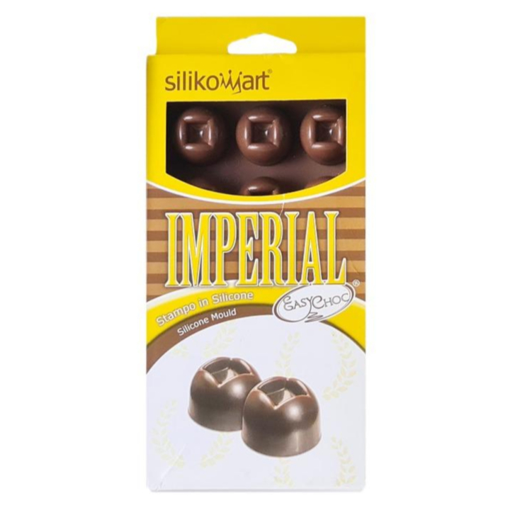 義大利 Silikomart Easy CHOC  IMPERIAL 皇家巧克力矽膠模(15連) SCG03 烘焙用具