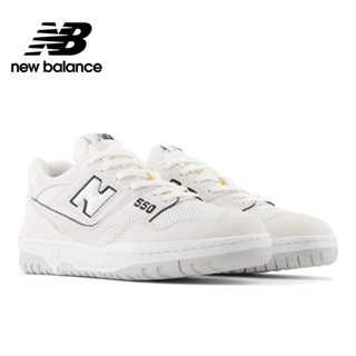 【New Balance】 NB 復古運動鞋_中性_灰白色_BB550PRB-D楦 550