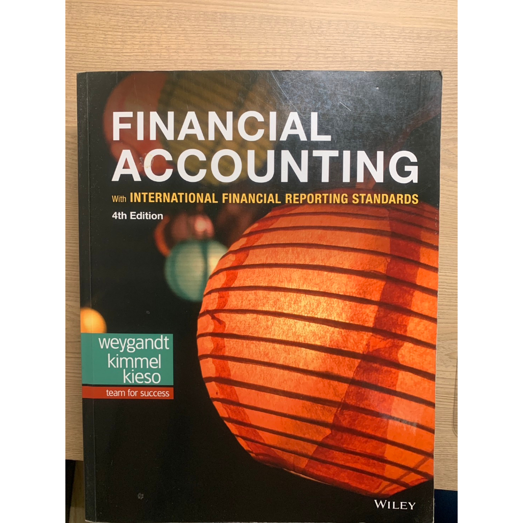 Financial Accounting (kieso) 4e 原文書 二手書 九成新