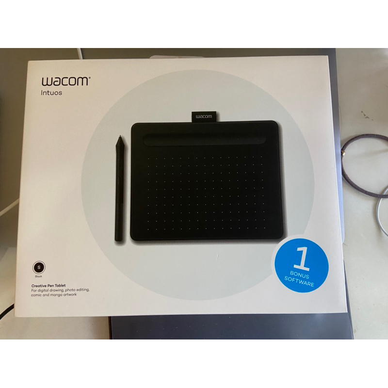 （保留中）二手 Wacom繪圖板 電繪板 Wacom Intuos 入門款 小型 /黑 CTL-4100/K0