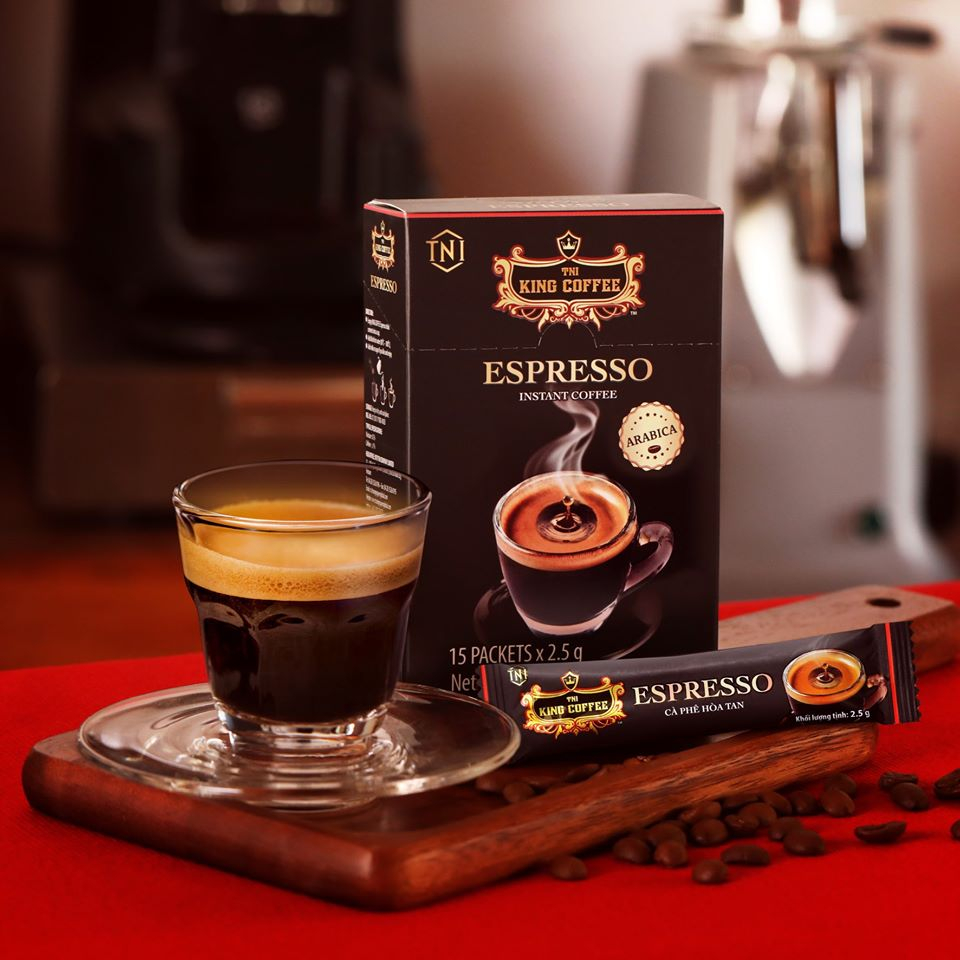 King Coffee 王者咖啡 義式濃縮 黑咖啡 即溶咖啡 越南咖啡