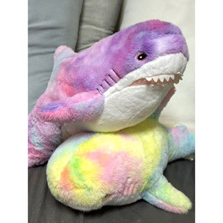 鯊魚 彩色鯊魚 娃娃 60cm