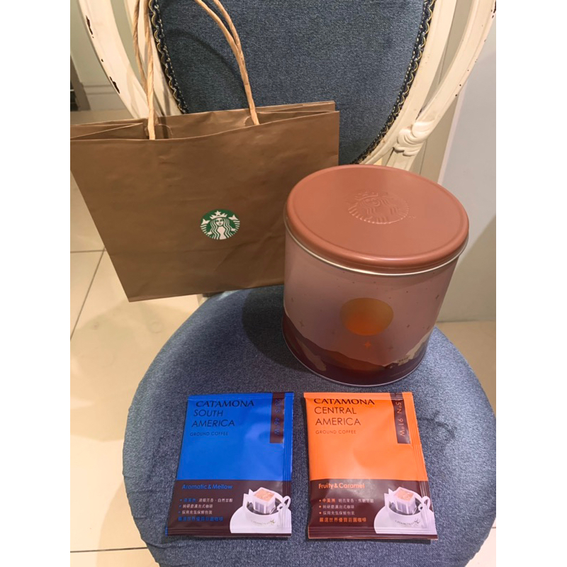 👍搶最超值🎁買1送2🎁可快速出貨👍2023中秋版Starbucks星巴克咖啡👍摩卡杏仁捲（原價390元）