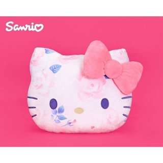 ♥小花花日本精品♥ Hello Kitty 花卉頭型玩偶 造型抱枕 靠墊 午睡枕 兒童枕 大頭造型 ~ 7