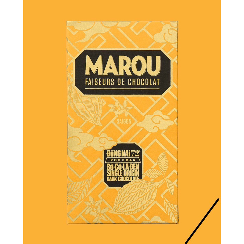 【預購】MAISON MAROU - 越南精品巧克力 - DONG NAI 72%