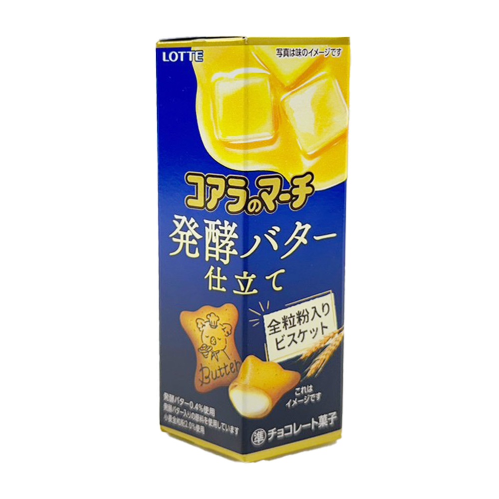 LOTTE樂天 小熊餅-發酵奶油風味 48g【Donki日本唐吉訶德】