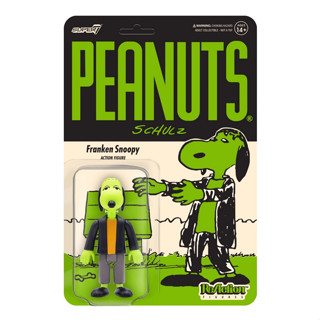 BEETLE SUPER7 FRANKEN SNOOPY 科學怪人萬聖節 史努比 PEANUTS REACTION 吊卡