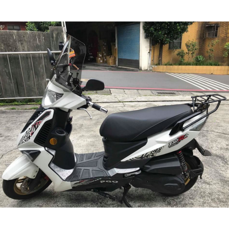 【現貨】PGO TIGRA 125/150 加強版 後箱架 後鐵架 後置物箱架 後架 飆虎 彪虎漢堡架 地瓜 免拆扶手