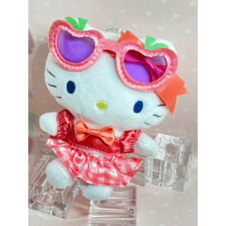 日本帶回來的戴太陽眼鏡的Hello Kitty辣妹娃娃吊飾鑰匙圈