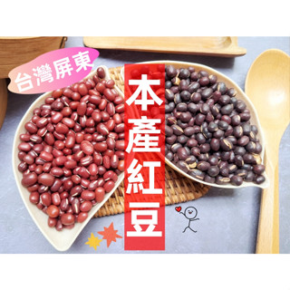 『穀粉茶包小棧』精選 台灣屏東(生)紅豆 (未磨粉)~~|| 夾鏈袋真空包裝 || ～顆粒均勻大顆 易煮 綿密 鬆軟