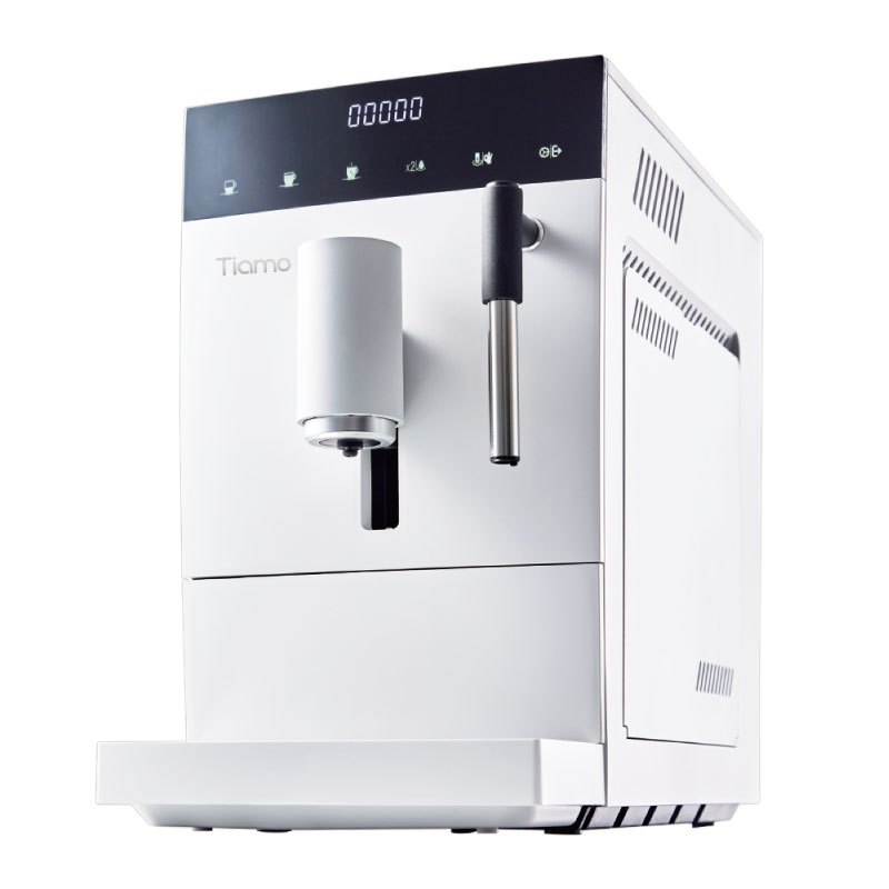 【Tiamo】TR101 義式全自動咖啡機/HG6464WH(110V/白)|Tiamo品牌旗艦館
