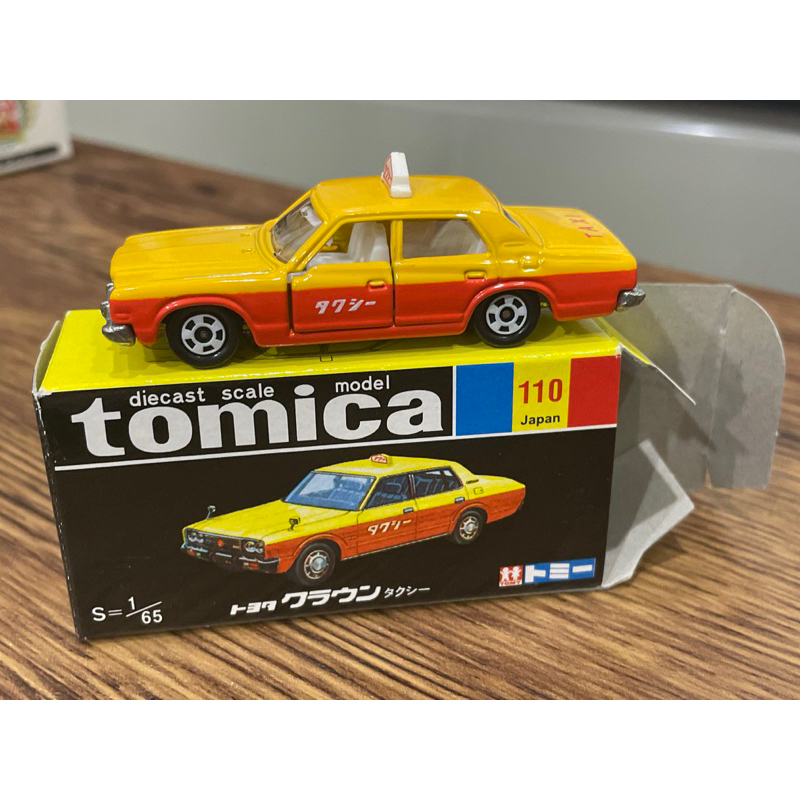 TOMICA 多美 黑盒 復刻版 NO.110 TOYOTA CROWN 計程車