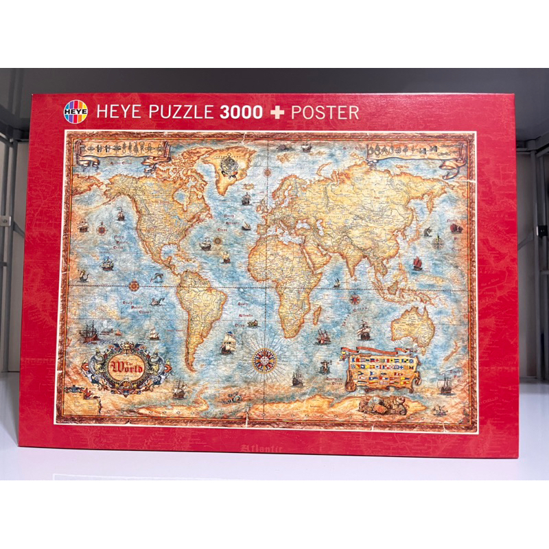 HEYE PUZZLE 復古世界拼圖 3000片