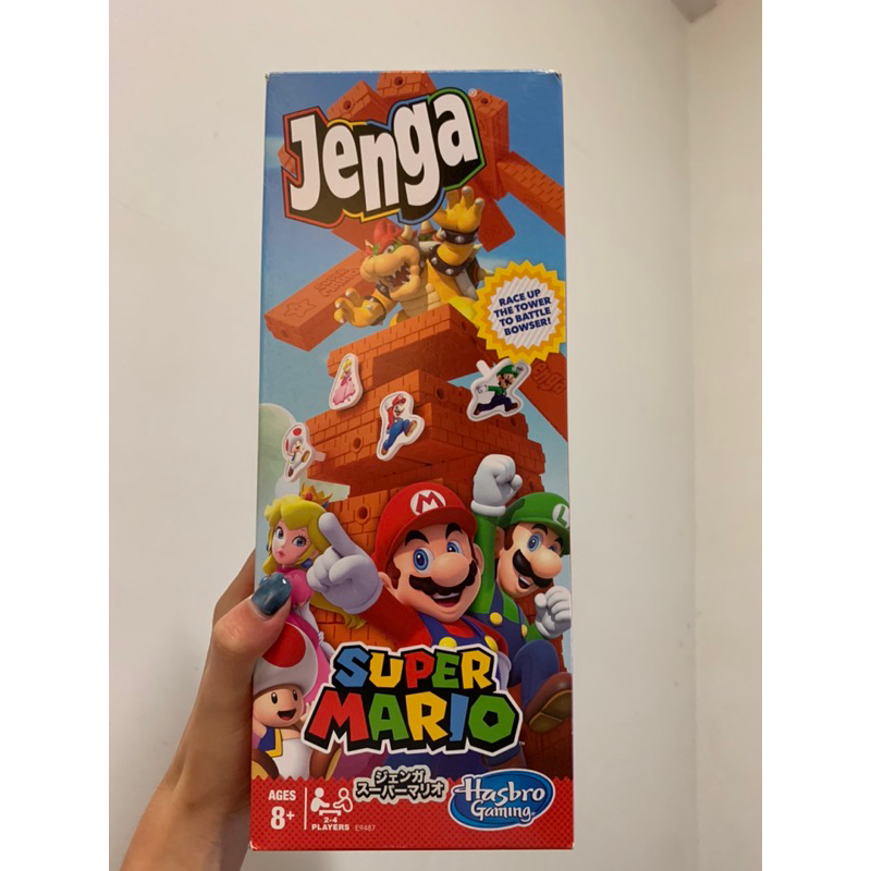 Jenga 超級瑪利歐版 層層疊 疊疊樂