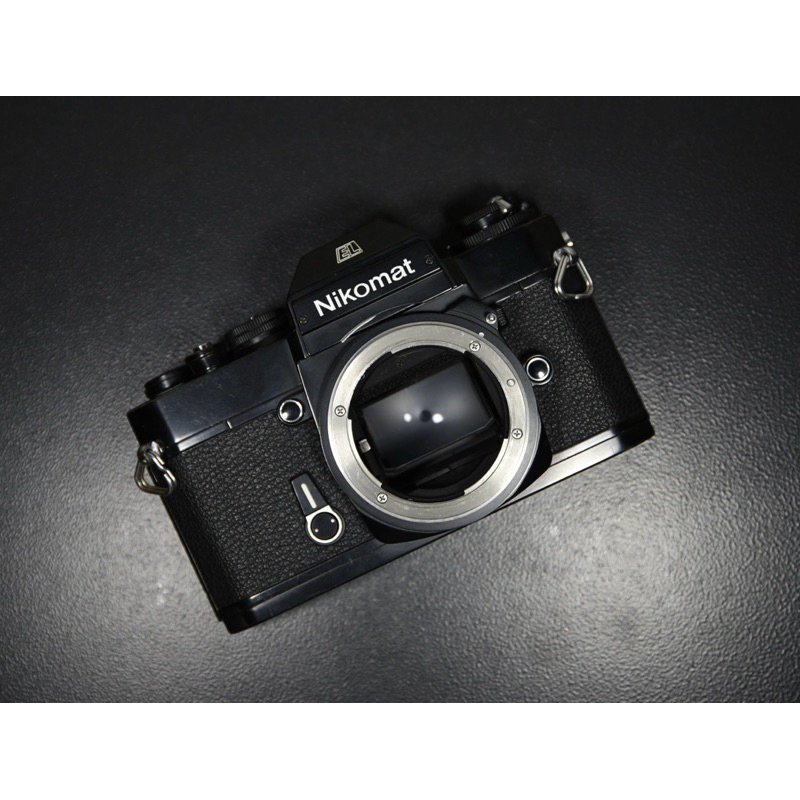 【經典古物】經典相機 NIKON Nikomat EL (1972年) 黑 單反 手動對焦 底片 單眼相機 FM2 FE