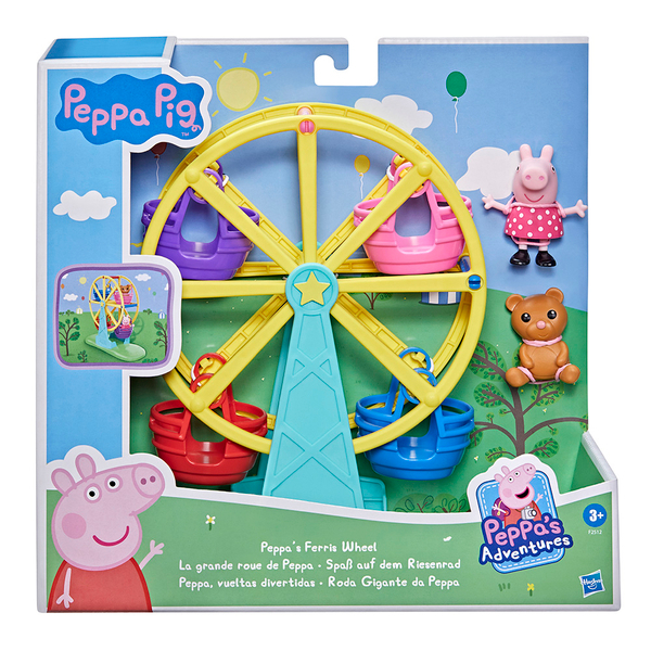 Hasbro Peppa Pig 佩佩豬 粉紅豬小妹 佩佩豬歡樂摩天輪遊戲組