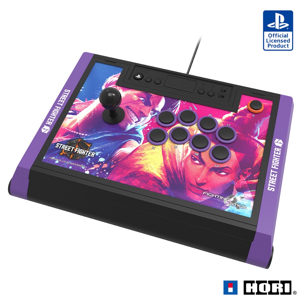 【電玩屋】PS5 HORI 快打旋風 6 格鬥大搖桿 SPF-033 PS4&amp;PC可用 格鬥 大搖 街機  鐵拳