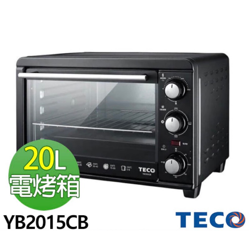 TECO 20L電烤箱YB2015CB（全新）（限萬華自取）