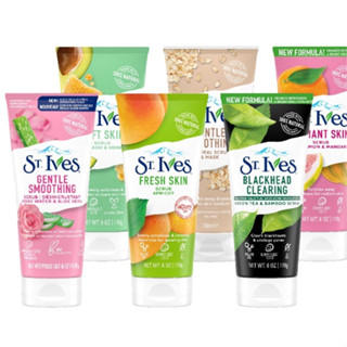🔥正品+發票 St.Ives 聖維斯 去角質磨砂膏 (臉+身體專用)杏桃 玫瑰 綠茶 美國原裝 🥀CAROL小舖