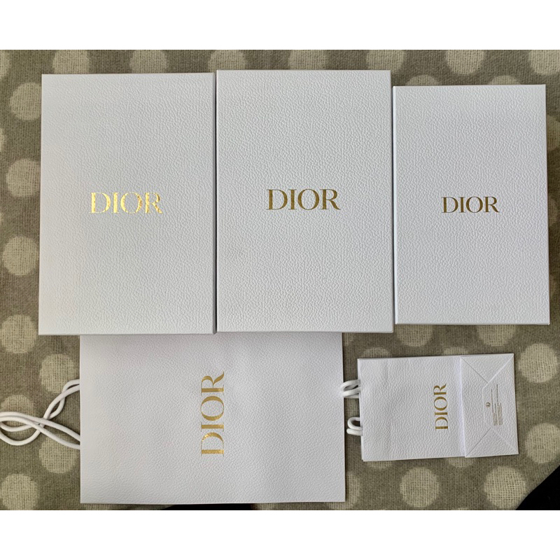 Dior 鞋盒 紙袋