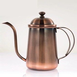 MILA 古銅色細口壺 650ml ML-A6506 古銅色細口壺 細口壺 咖啡手沖壺 咖啡壺