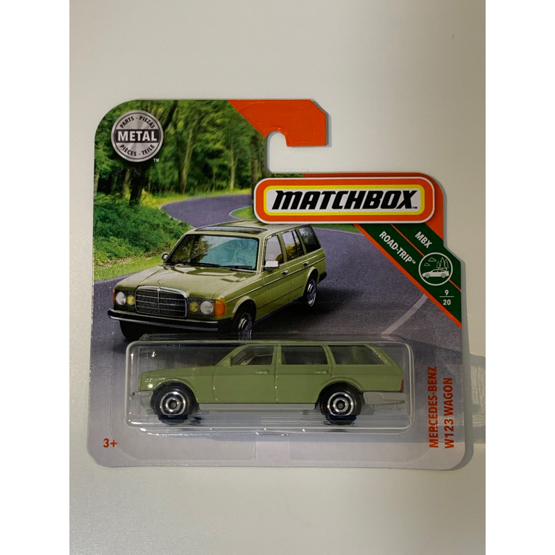 MATCHBOX 火柴盒 MERCEDES-BENZ W123 WAGON 賓士旅行車 短卡絕版品