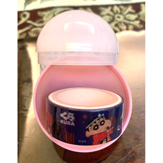 藏壽司 扭蛋 蠟筆小新 紙膠帶 全新