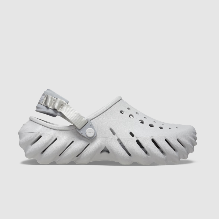 [現貨US14] Crocs Echo 波波克駱格 大氣灰 淺灰 涼鞋 波波鞋 大尺碼
