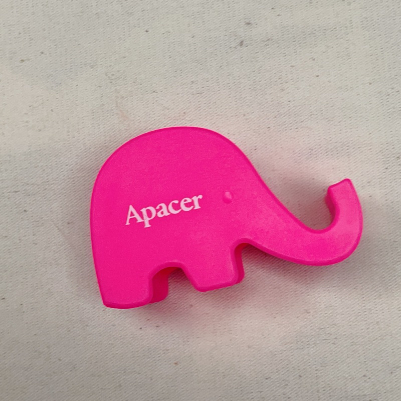 Apacer 懶人架 支撐架 手機座 名片座 小象支架 底座 便攜 可愛 迷你可愛小象支撐架