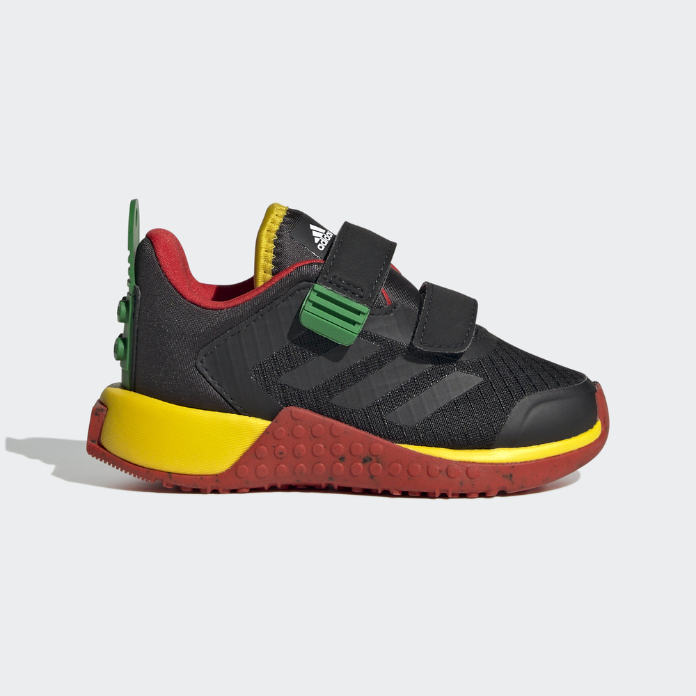 adidas 嬰幼童鞋 小童  運動鞋  LEGO X SPORT DNA 超可愛 舒適 好穿脫  黑 HQ1309