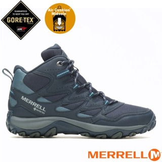 【MERRELL】送》男 款輕量防水中筒健行登山鞋 CORE-TEX WEST RIM_ML037123