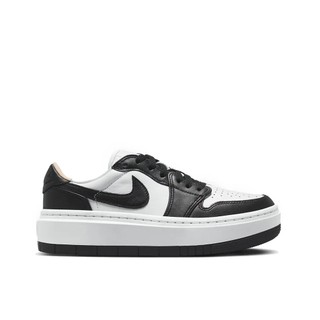 NIKE 女鞋 W AIR JORDAN 1 ELEVATE LOW 厚底 黑白【A-KAY0】【DH7004-109】