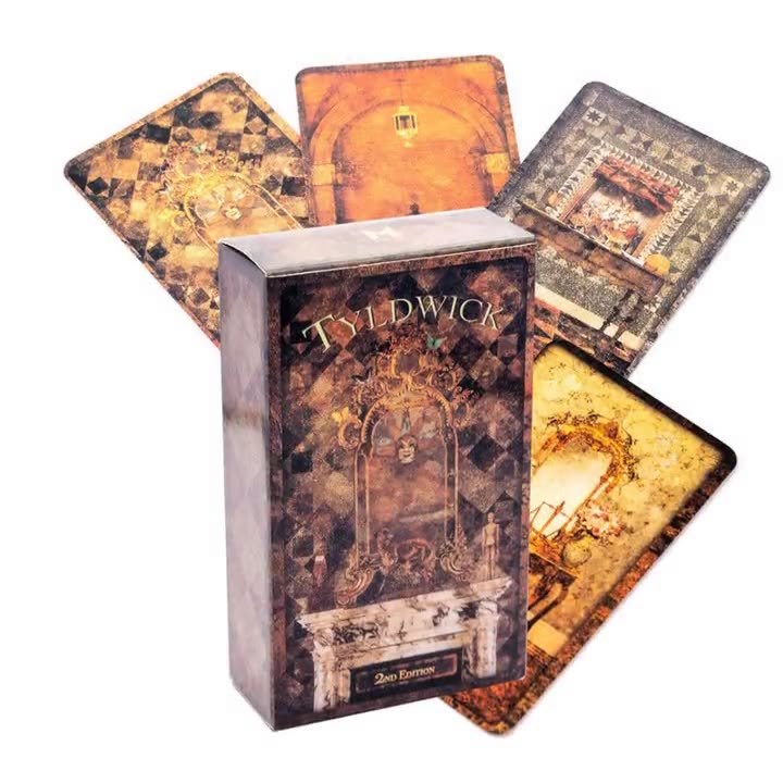 限量版泰德維克塔羅牌Tyldwick Tarot💥免運💥精美第二版高清尼爾家具塔羅牌卡 占蔔桌遊牌 英文占卜卡牌能量小鋪