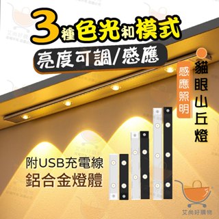 山丘燈 貓眼感應燈 磁吸感應燈 LED 夜燈 展示燈 走廊燈 玄關燈【臺灣現貨滿額免運】關注我們現領折價卷艾尚好購物