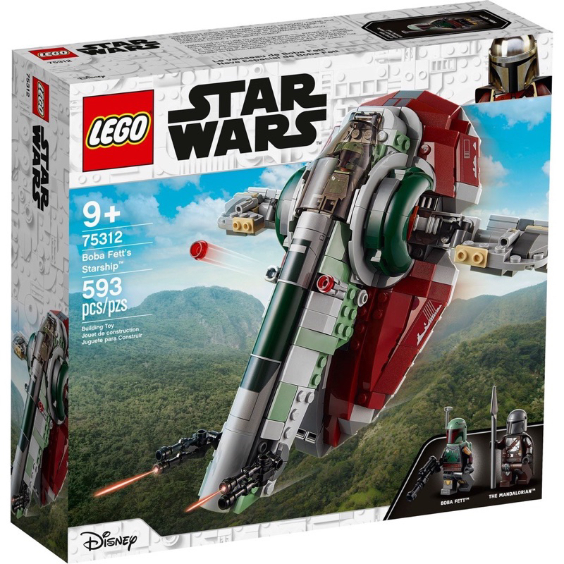 《蘇大樂高》LEGO 75312 星際大戰 波巴費特 星艦（全新） 曼達洛人