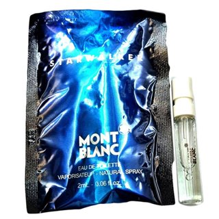 【七三七香水精品】Mont Blanc 萬寶龍 星際旅者 男性淡香水 2ML 原廠針管