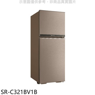 sanlux台灣三洋【sr-c321bv1b】321公升雙門變頻冰箱 歡迎議價