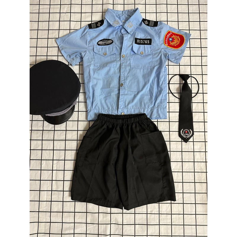 兒童警察制服cosplay警察服