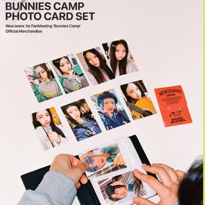 現貨2023 NewJeans 小卡FM卡套組 new jeans bunnies camp韓團周邊 週邊商品