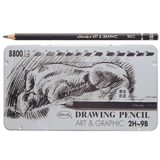 【揪是 i 文具】利百代 專家用繪圖鉛筆(鐵盒) 製圖鉛筆 美術用 CB-8800