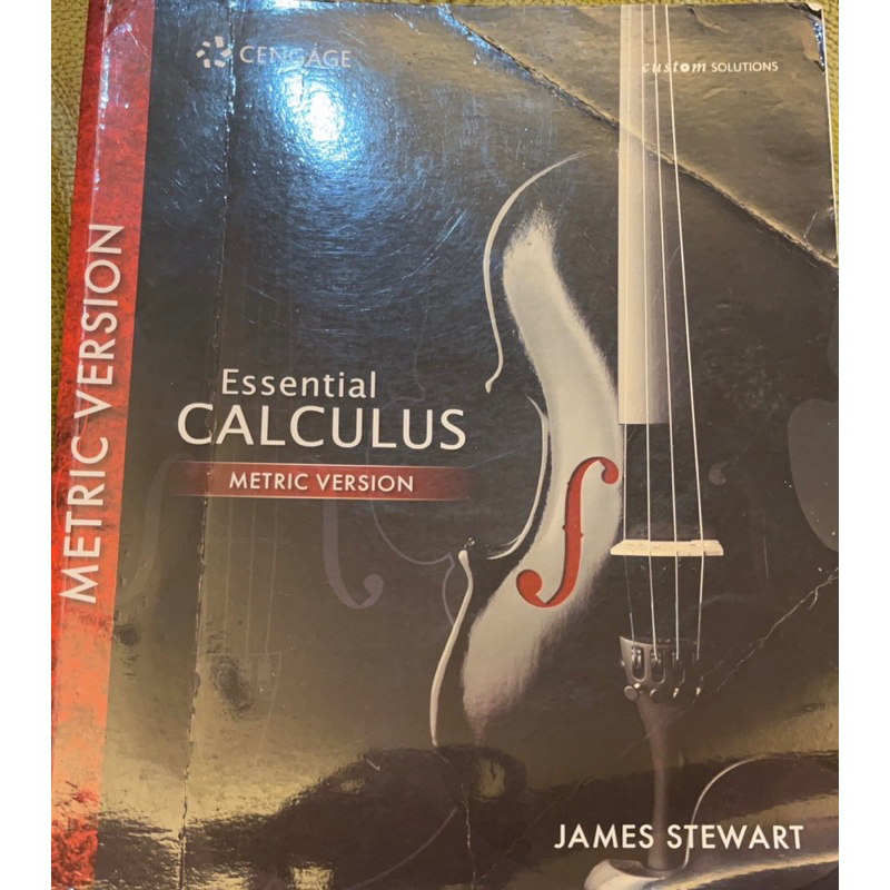 Essential calculus metric version 微積分課本