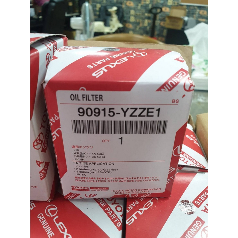 豐田TOYOTA YZZE1機油芯(ALTIS/YARIS/VIOS/TERCEL) 90915-YZZE2 CAMRY