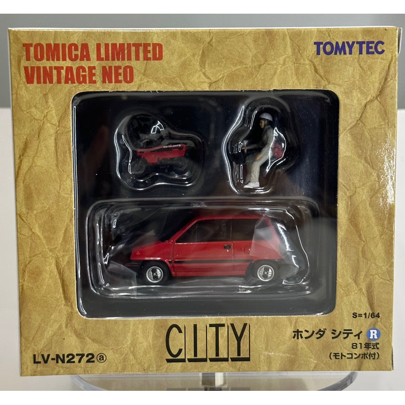 Tomytec TLV 1/64 模型車 LVN272a Honda City R