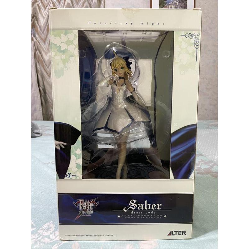 ALTER Fate Saber 塞巴 阿爾托莉雅 Lily 白禮服 日版 1/7 二手