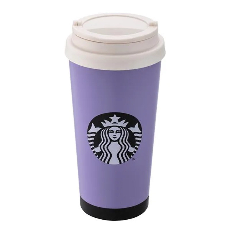 星巴克 柔霧紫女神不鏽鋼杯 Tumbler 16OZ SS Elma-Purple FY23 Starbucks