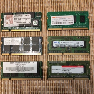 筆電記憶體 DDR DDR2 DDR3 1G 2G