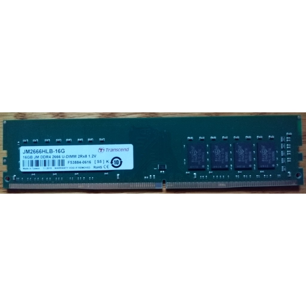 【多買享折扣】創見 Transcend DDR4 2666 16GB 記憶體 16G RAM JetRam PC 桌上型